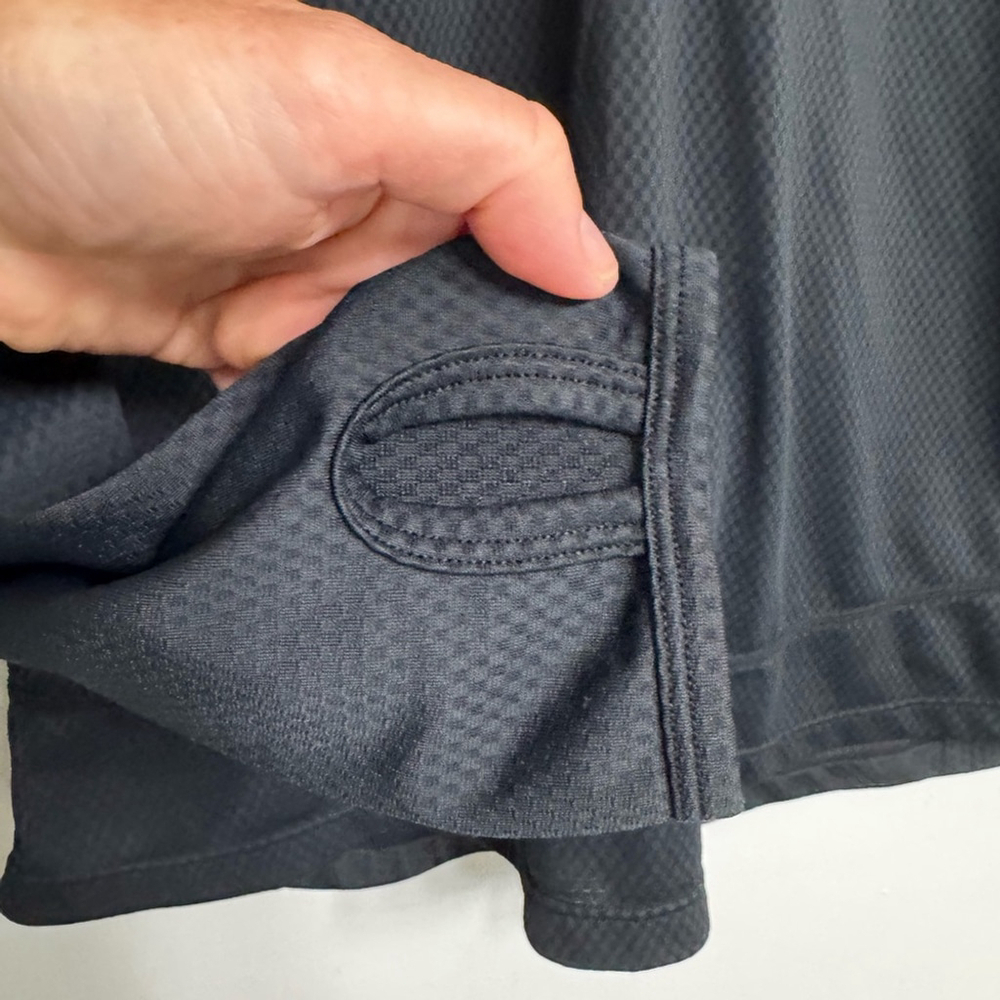 Mec Black Quarter Zip Performance Pullover Athlei… - image 4